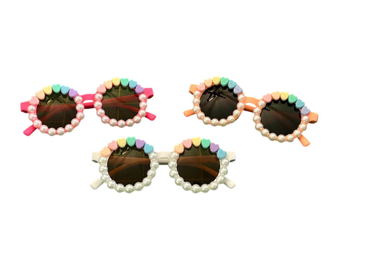 Rainbow Heart Sunglasses